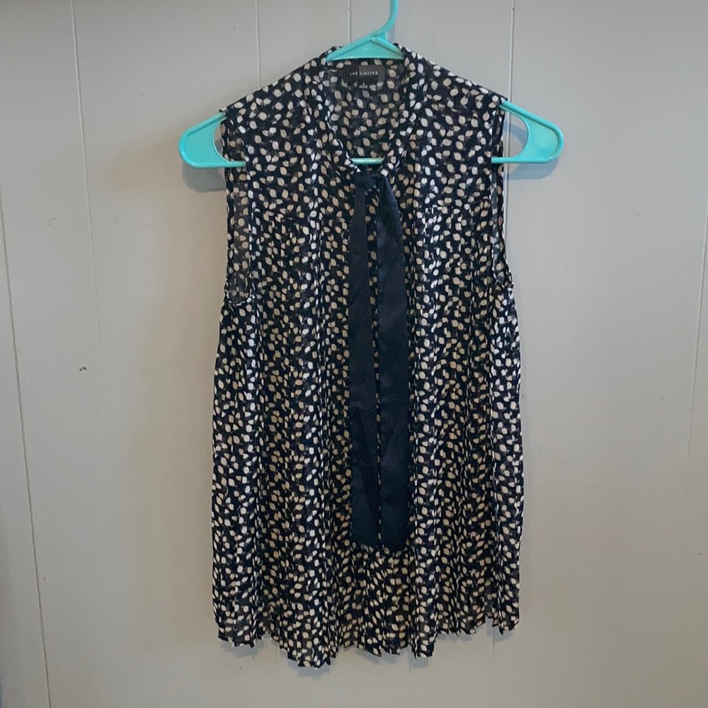 Accordion Polka Dot Tank